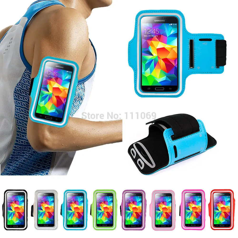 100 Pz/Lotto. Dhl Free. Custodie Per Samsung Galaxy S7 S6 Edge S5 Case Nylon Running Gym Sports Armband Case Per Samsung Galaxy S3 S4