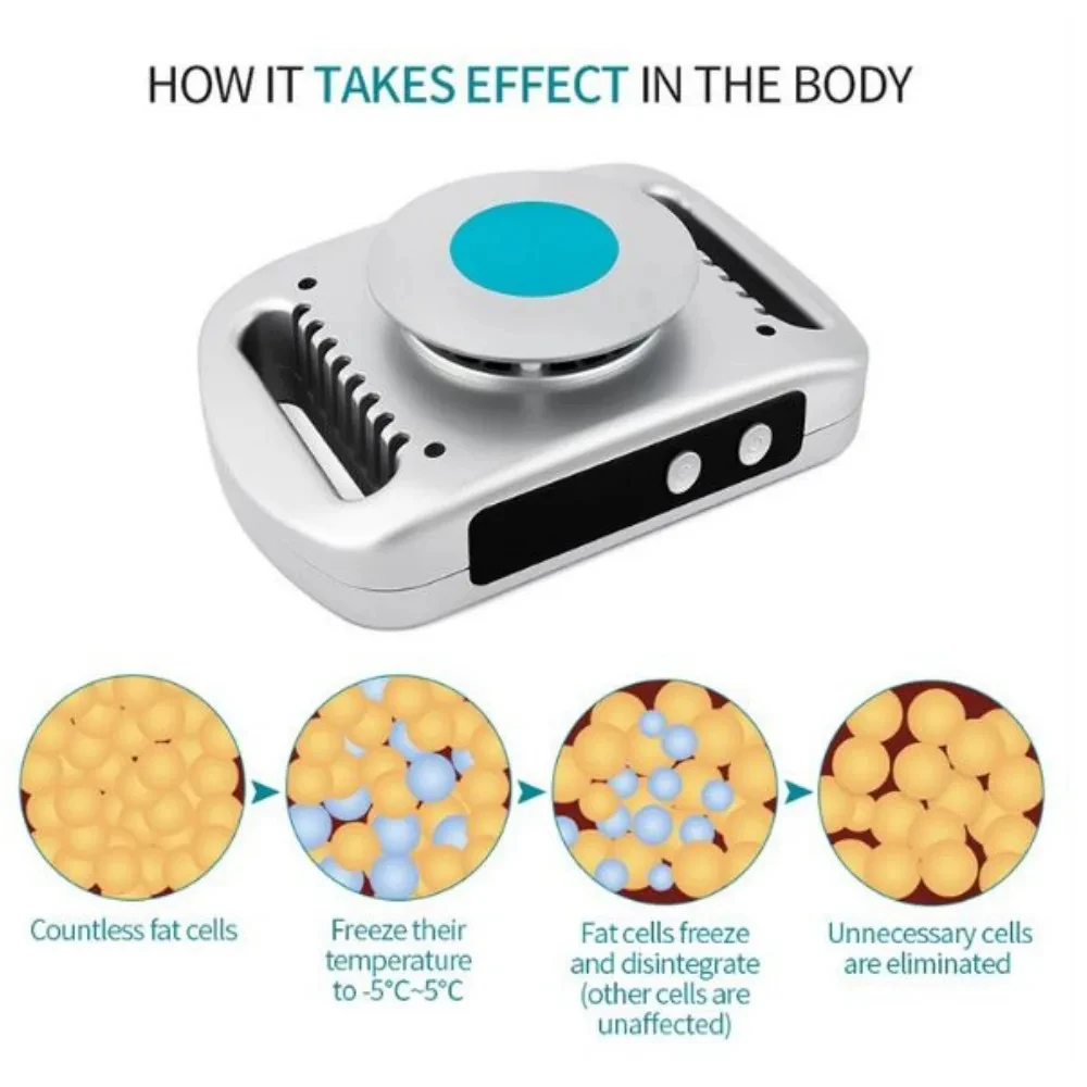 Fat Lose Freezing Machine Compress Belly Fat Remover Body Slimming Cryolipolysis Machine Cryotherapy Anti-Cellulite