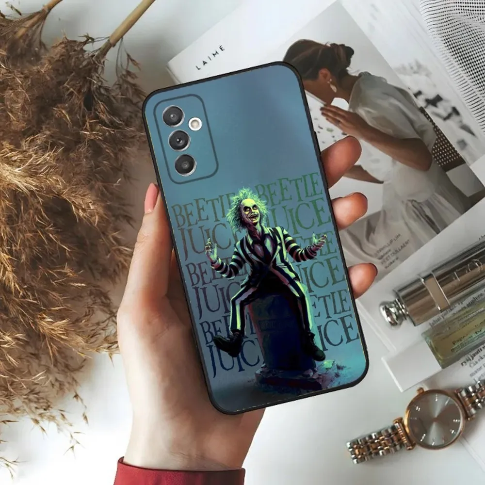 thumbnail image 1 of B-Beetlejuices 2 Phone Case For Samsung S24,23,22,30,21,10,9,Ultra,Plus,Lite,FE,5G Black Soft Case, 1 of 5