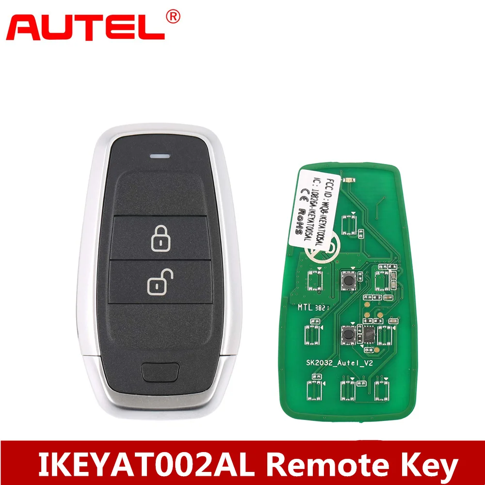 Autel Independent Maxiim Ikey 2 Pulsanti Smart Universal Key Ikeyat002Al Per Autel Im608 Im608Pro Standard Style