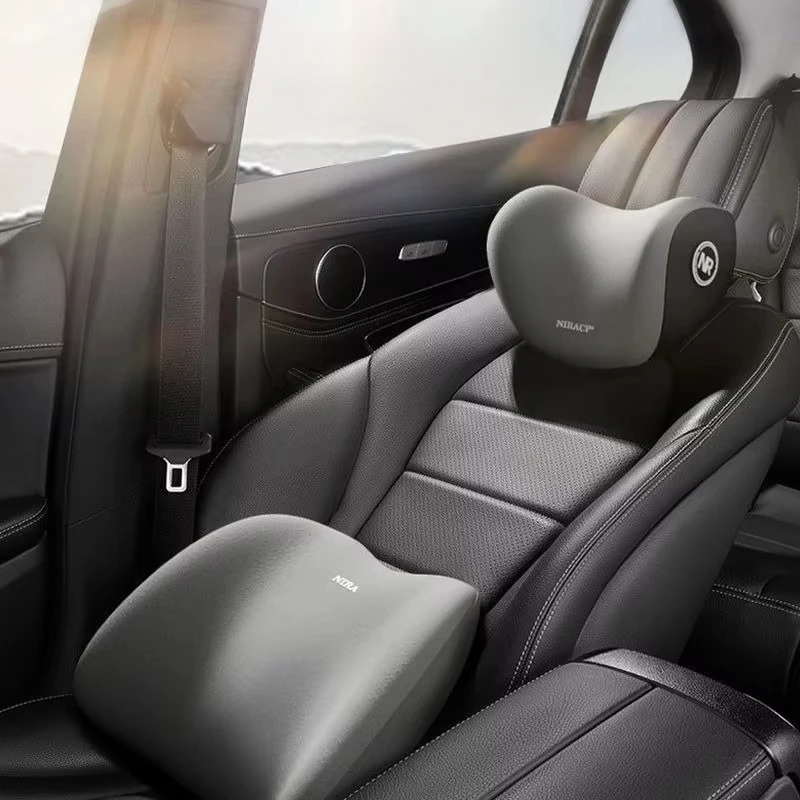 Car Neck & Lumbar Support Cushion - Premium Comfort