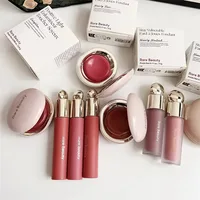 Rare Beauty Rouge à lèvres, Fard à joues, Enlumineur, Cosmétiques hydratants longue tenue, Maquillage inspirant pour l'Espoir, l'Honnêté, le Bonheur, la Joie, avec boîte 2