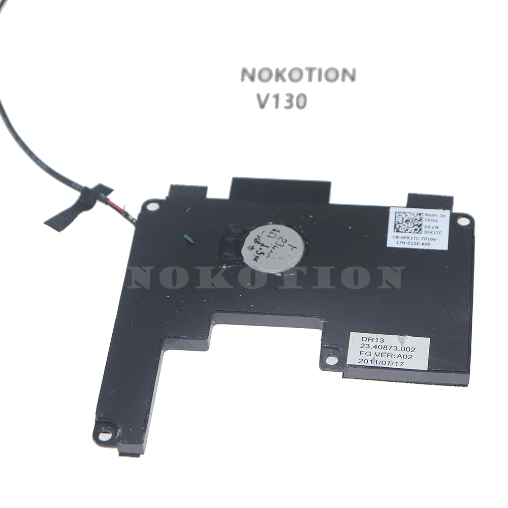 

CN-0FK1TC 0FK1TC FK1TC для dell Vostro V130, колонки для ноутбука, динамик со встроенным аудио 23.40873.002