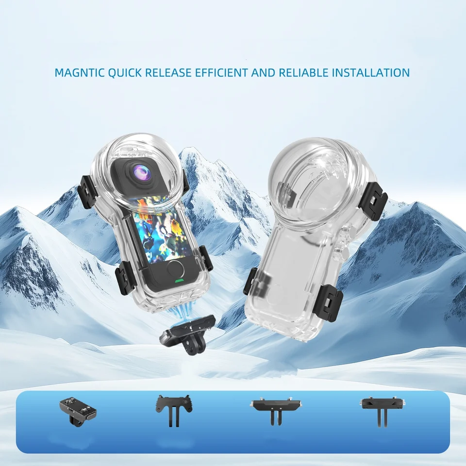Insta360 X4 Invisible Dive Case - Foto Insta360 X4 Invisible Dive Case - Foto