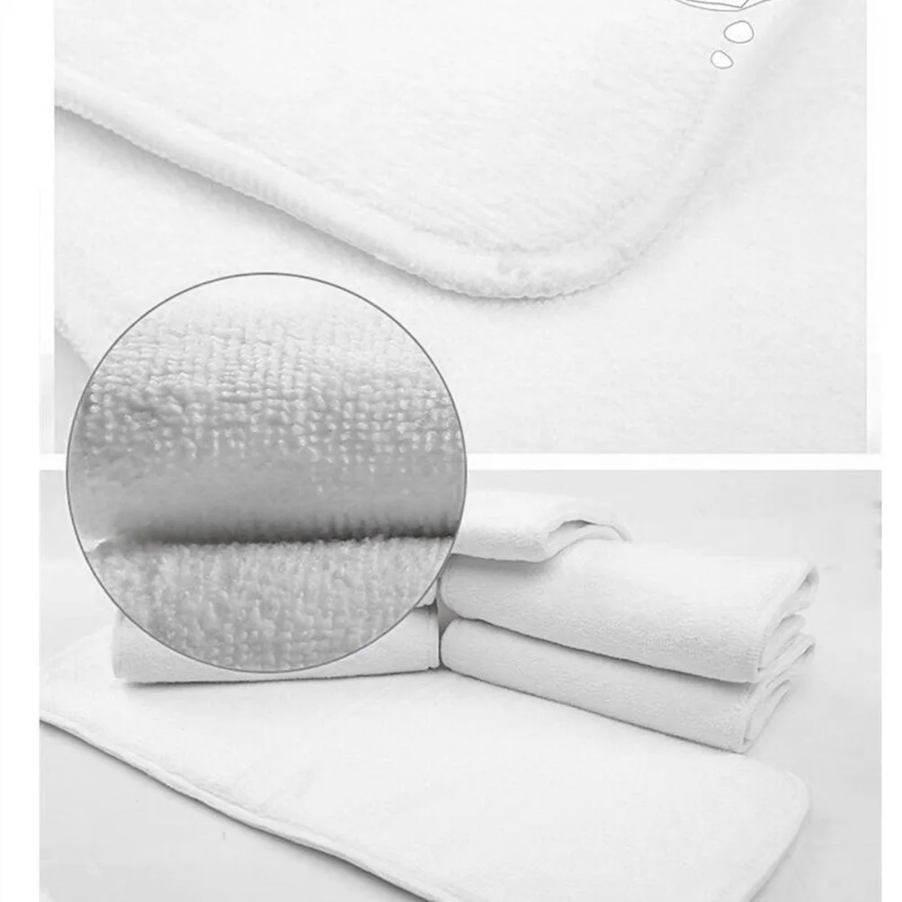 1pc 20x49cm Fiber Washable Booster Liners Cloth Nappy Inserts Reusable Adult Diaper Insert Changing Pads For Patients The 5