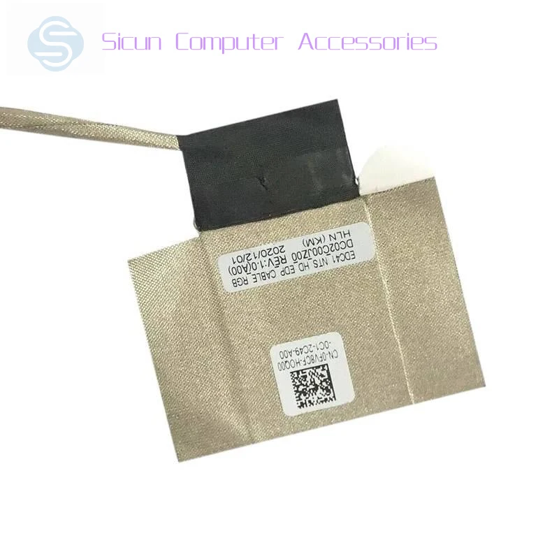 Dell Latitude 5400 5401 P98G 5410 5402 5405 5411 FV8CF DC02C00JZ00용 30핀 RGB 비터치 LCD 플렉스 케이블