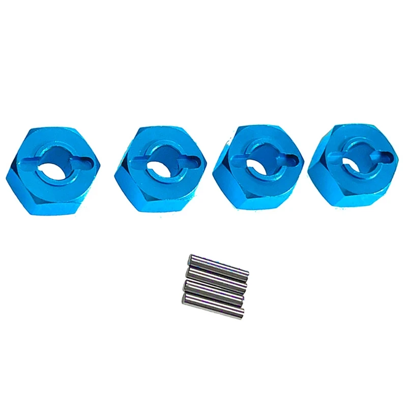 MJX 1/14 1/16 14210 14303 16207 16208 리모컨 자동차 액세서리, 12mm 육각 커넥터, 4 개