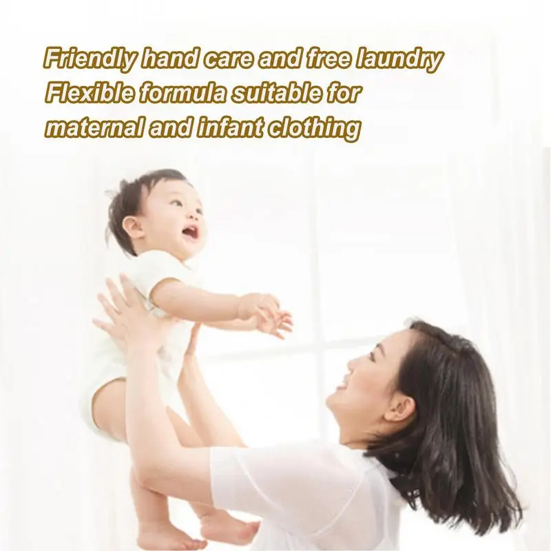 Enzyme Cleaner Laundry 100ml Stain Remover Laundry Detergent Enzymatic Stubborn Stains Cleaner Clothing Stain Remover White