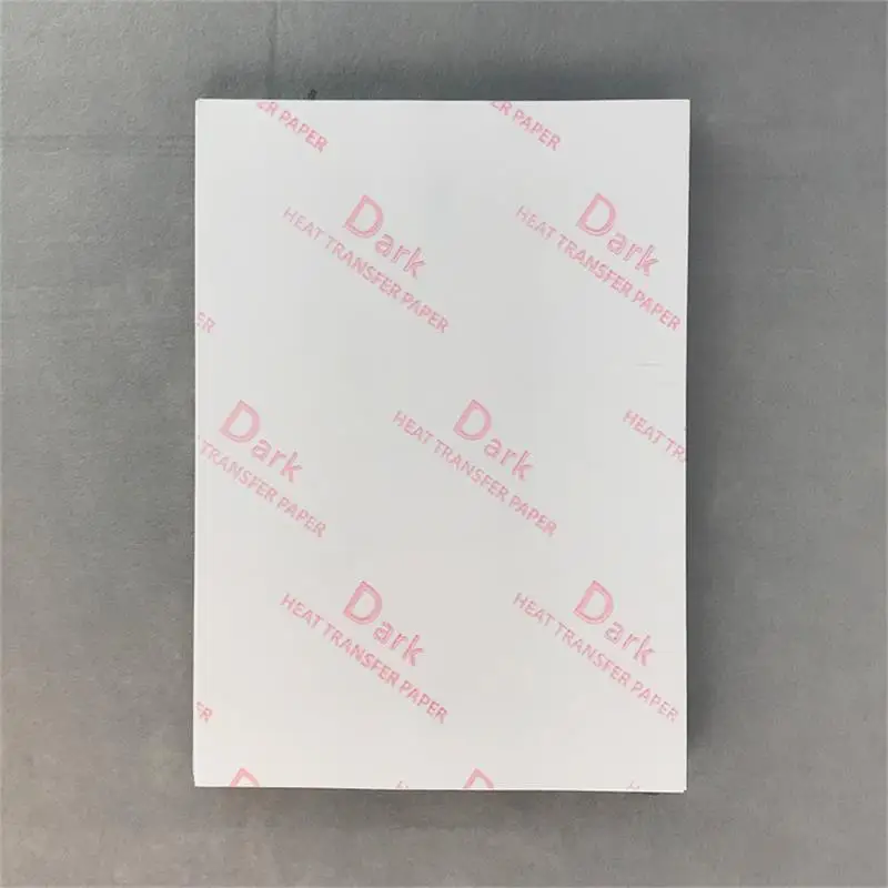 A4 1000 pcs & A3 500 pcs 다크 코튼 T shrit 전송 시트, 도매