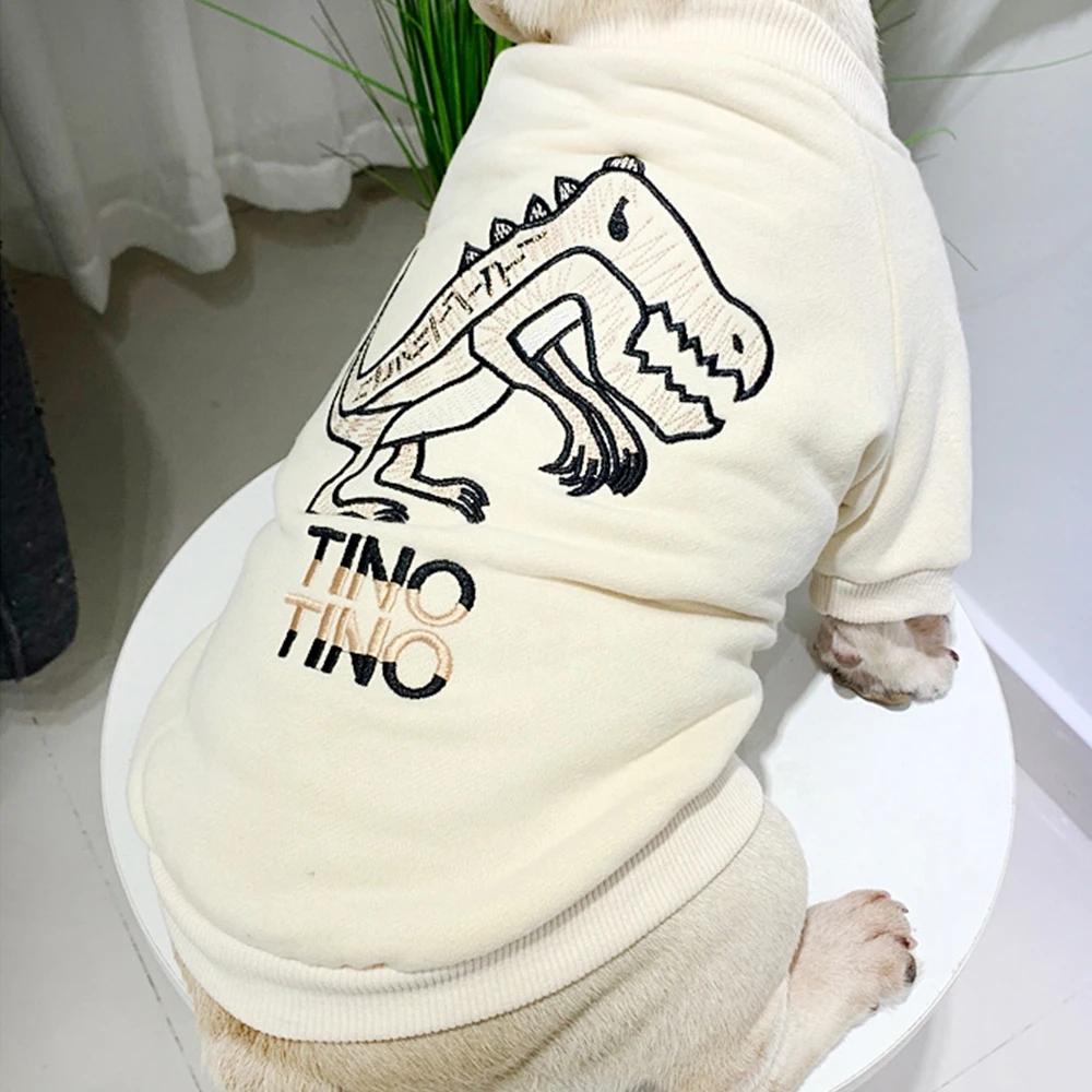 Sweat pour chien et son Maitre Tino le Dinosaure