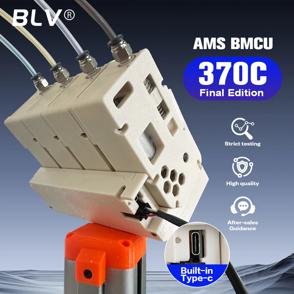 BLV AMS BMCU 370X BMCU 370C Open source AMS MMU solutions AMS lite