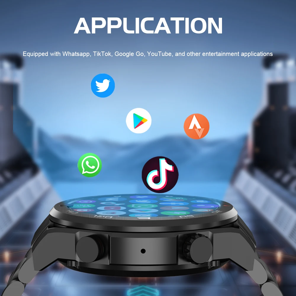 XUESEVEN KOM12 모든 네트워크 스마트 워치 SIM 카드 카메라, 화상 통화, Google Play, GPS 스포츠, 2 + 32GB, 남녀 휴대폰 시계, 4G, 신제품