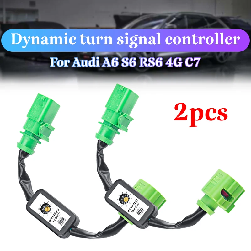 2Pcs Dynamic Turn Signal Indicator LED Taillight Add-on Module Left ...