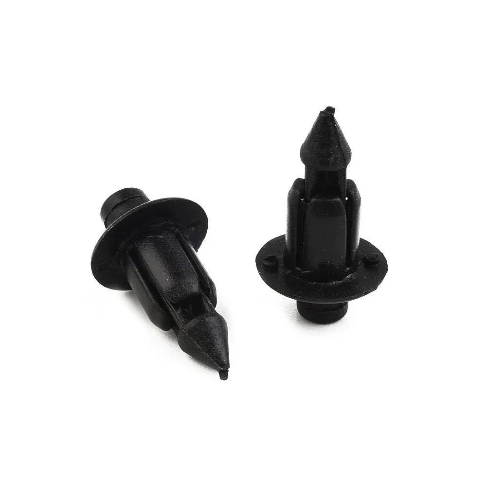 Trim Paraurti Con Clip 8mm Paraspruzzi Paraurti Interno Honda - Rivestimento Ala, Clip 8mm, Nero, Per Vari Modelli Honda Cl 500 Accessories