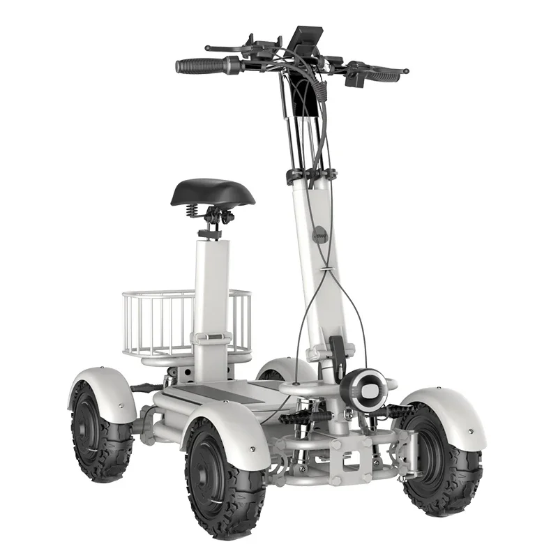 

YIDI 1000 Вт двойной задний мотор 60 км/ч ATV электрический автомобиль внедорожный пляж 4-колесный Электрический скутер