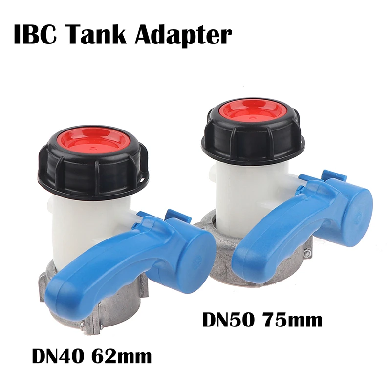 

IBC Tank 1000L DN50 75Mm Liter 62Mm To Export Male 2 Inch Butterfly Valve Switch