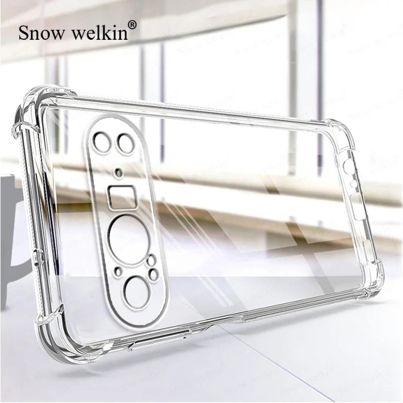 Clear Soft TPU Shockproof Airbag-Enhanced Full Protection Case Cover