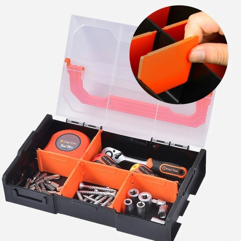 Boîte de rangement outils modélisme PP 3 tailles - Lot 1/2/3 pièces