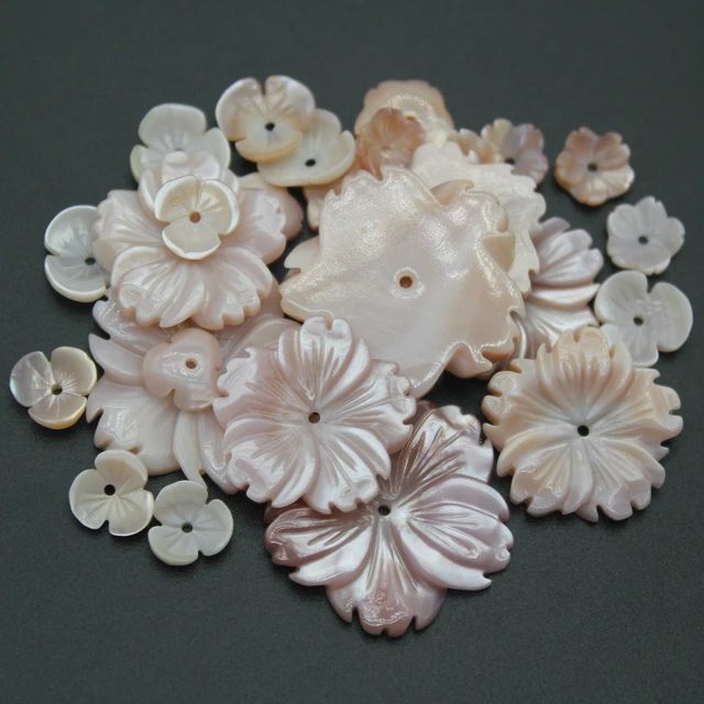 Natural Shell Beads Pink Queen Conch Flower Shaped For Jewelry Making  Pendant Diy Necklace Earring Bracelet Handmade Accessories - Beads -  AliExpress