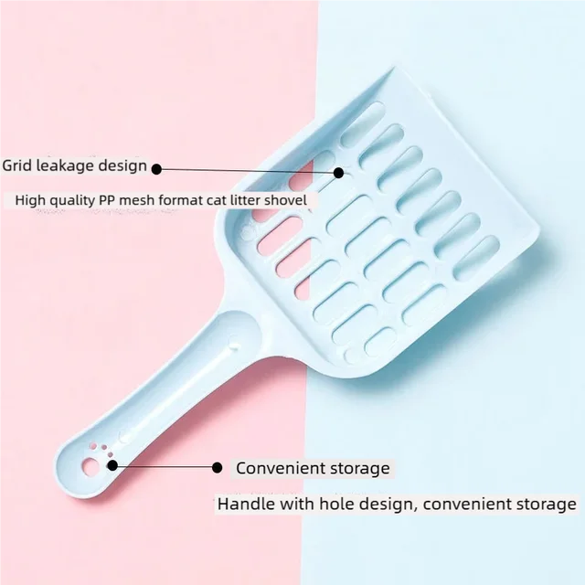 Pet Cat Litter Scoop Supplies Cat Toilet Pets Litter Sand Shovel Pet Dogs Shovel Pet Cleanning Tool Sand Scoop Litter Scoop 6