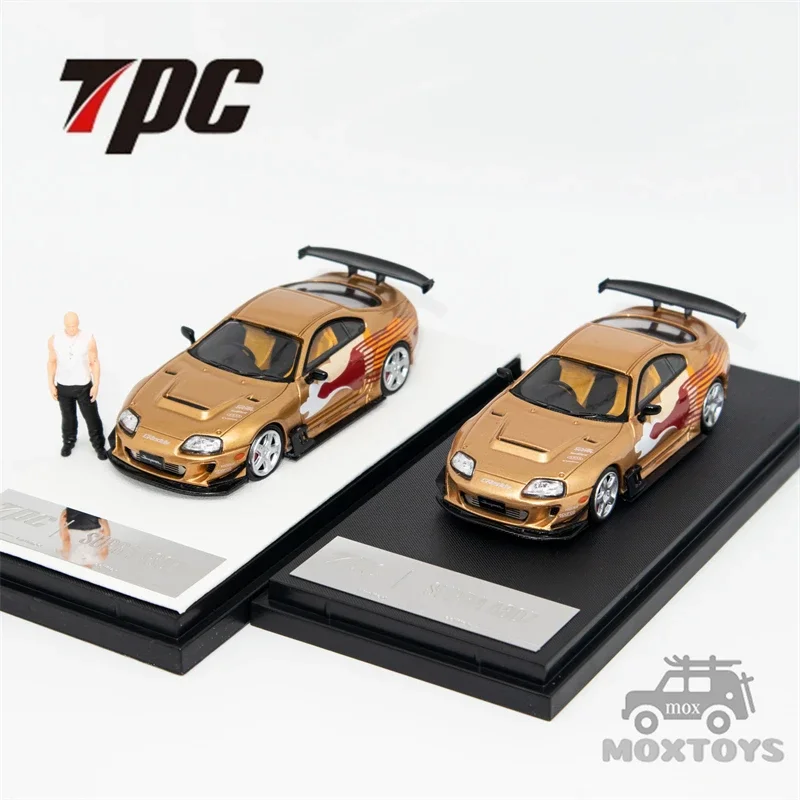 

TPC 1:64 SUPRA A80Z Форсаж Голд литая модель автомобиля