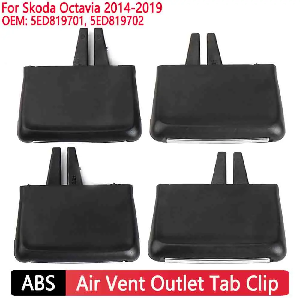 Klimaanlage Entlüftungsclip Für Skoda Octavia MK3 2015-2021 - ABS Kunststoff Ersatzteil