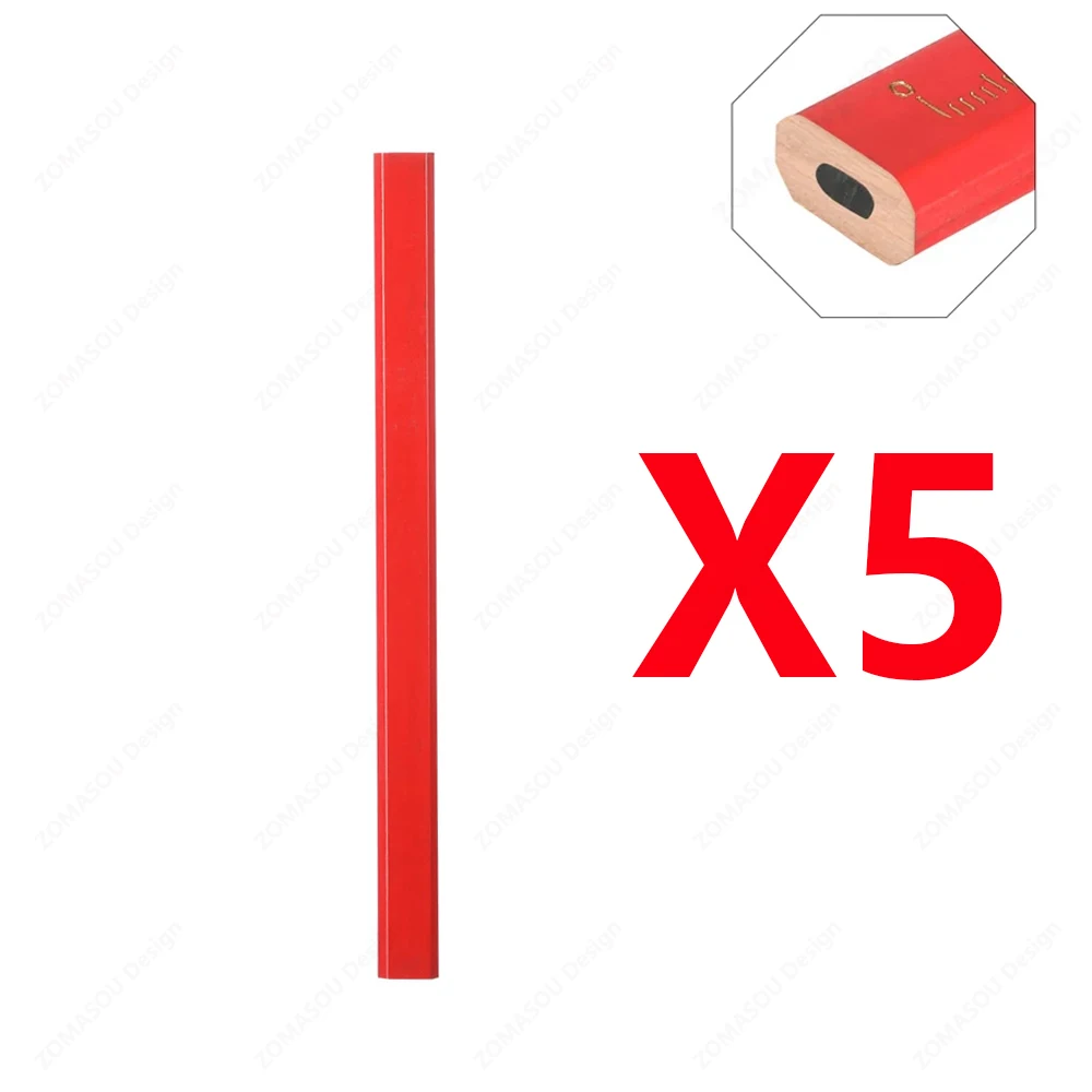 1-150 قطعة أقلام النجارة الثقيلة مثمنة الصلب الأسو...