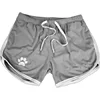 Beach Pants Summer Sports Men's Muscle Fitness Casual Mesh Breathable Pants Running Training Quick Dry Breathable Shorts 6