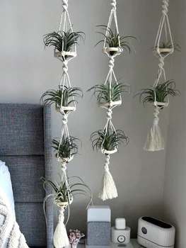 Handcrafted Macrame Air Plant Hanger 1