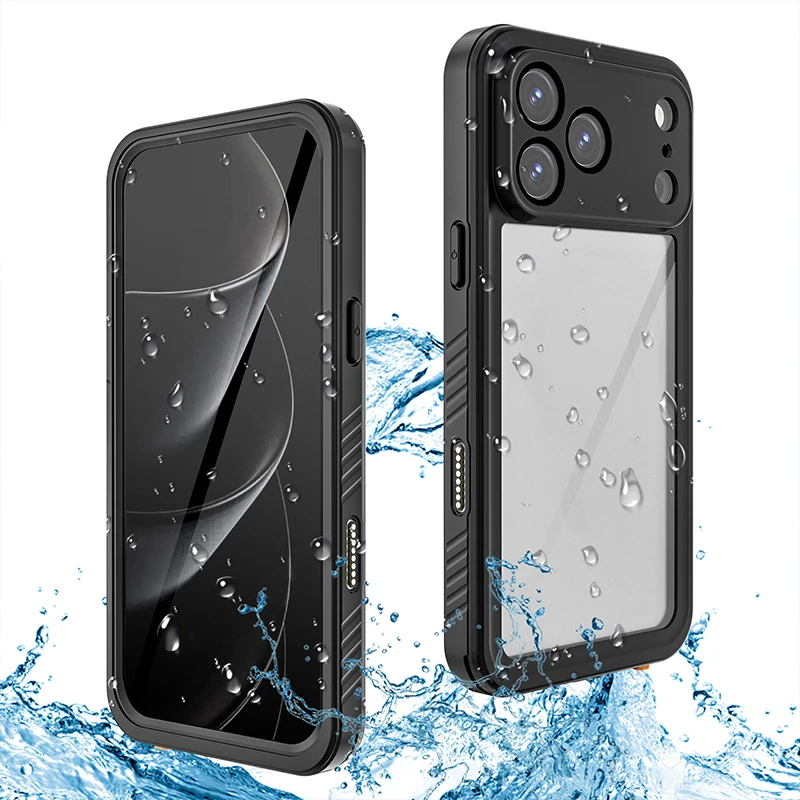 Outdoor Waterproof and Shockproof Protective Phone Case - 360° Full Body Dust Cover