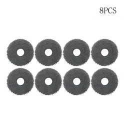 Roborock Robot Vacuum Accessory Set with Dust Bags, Main and Side Brushes, HEPA Filter, and Mop Cloths (Grey)