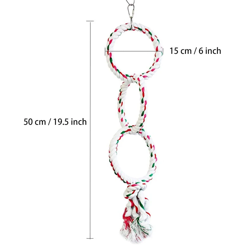 

Фонарь для попугаев, хлопковый попугай, качели, окунь, клетка для птиц, жевательные игрушки, аксессуары для клетки, банджи для попугаев