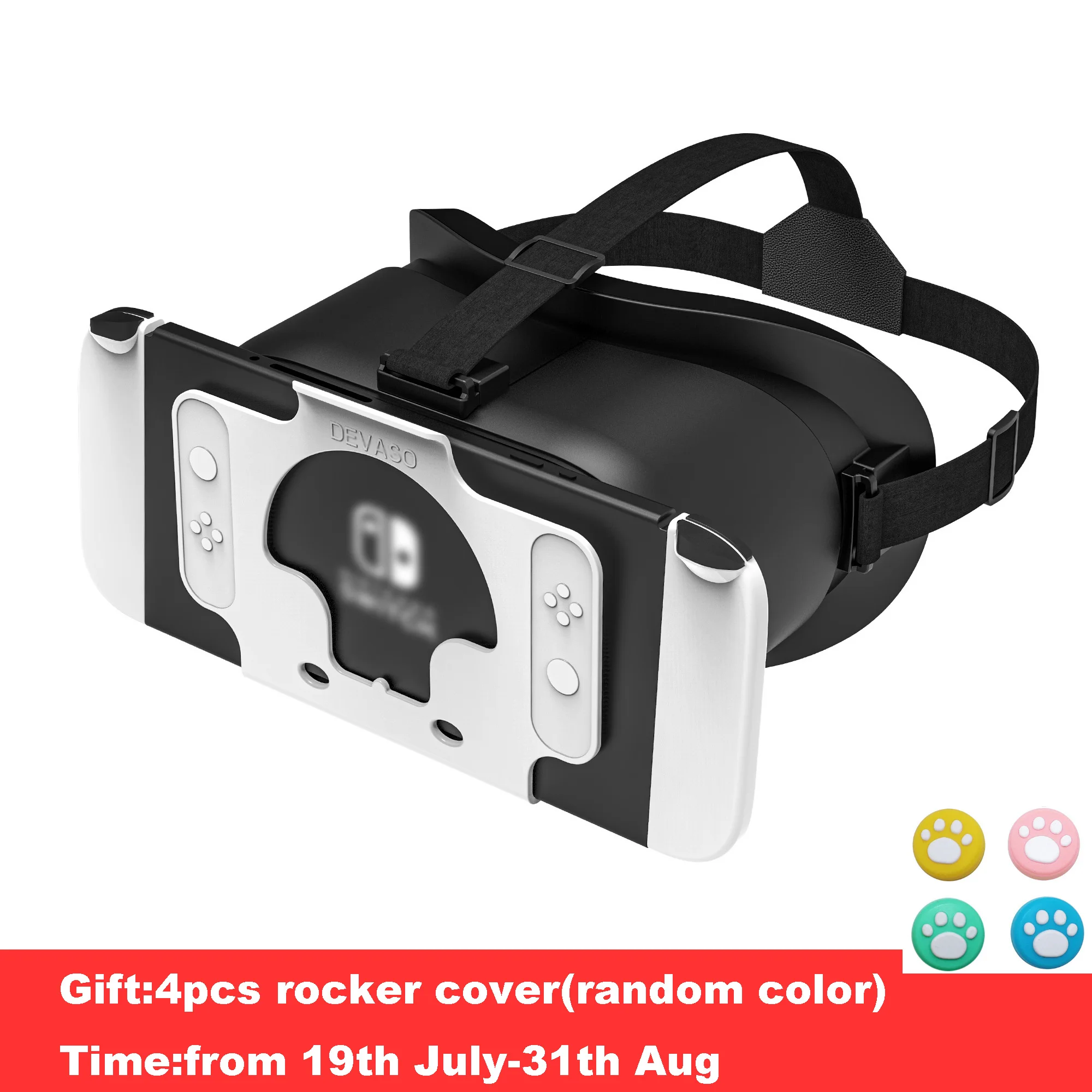 Casque VR conçu pour Nintendo Switch et console OLED Switch, lentille  réglable, réalité virtuelle, expérience de jeu - AliExpress