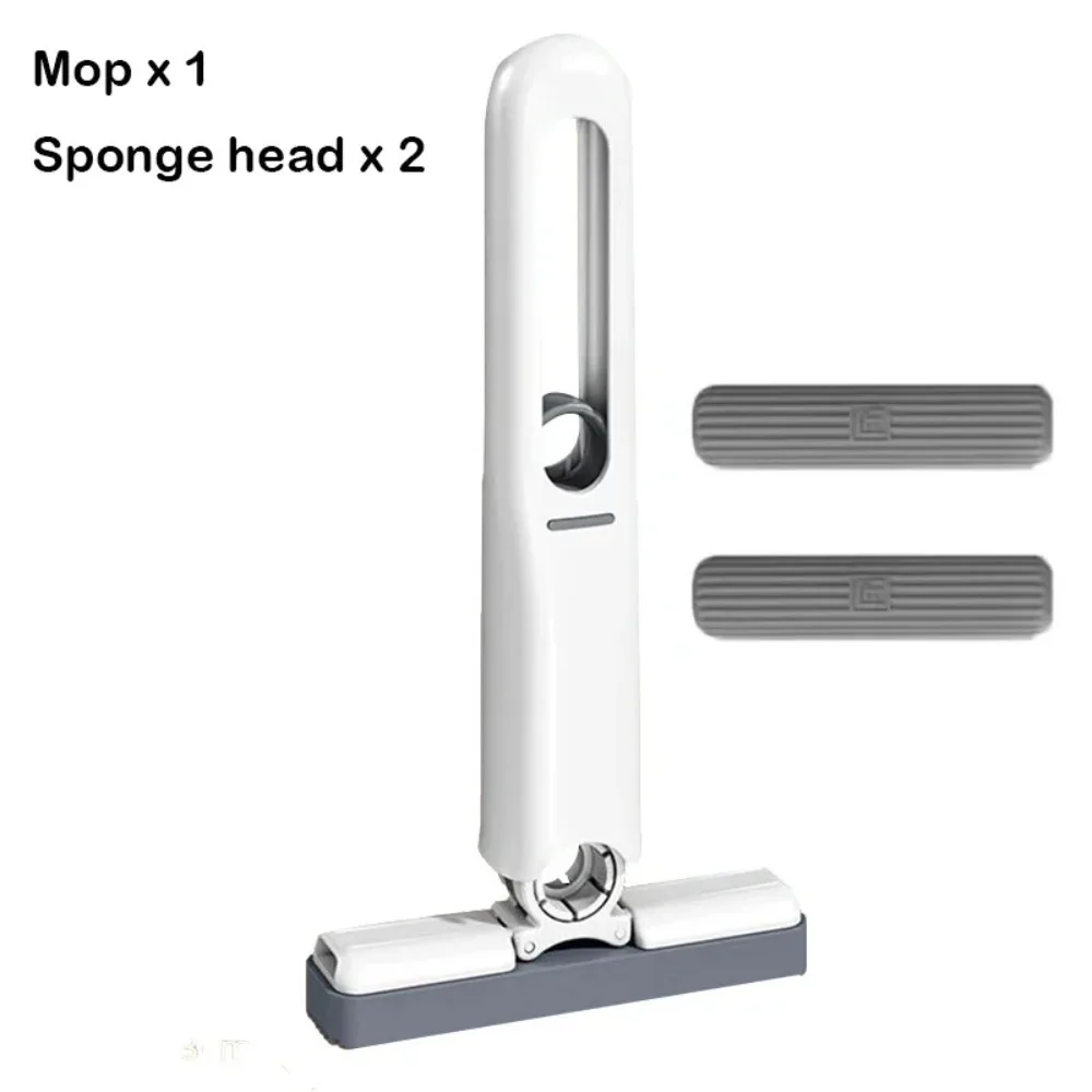 Mini Squeeze Mop Mini Mop Desk Kitchen Car Clean Tools Mops with Self-squeezing Folding Home Cleaning Floor Washing Mops