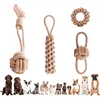 Cat Dog Rope Toys Cleaning Teeth Grinding Teeth Interest Interactive Wear Resistant Knot Toy Play Entertainment Pet Supplies 1
