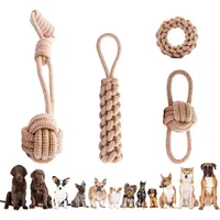 Cat Dog Rope Toys Cleaning Teeth Grinding Teeth Interest Interactive Wear Resistant Knot Toy Play Entertainment Pet Supplies 1