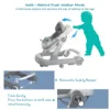 UBRAVOO Push Walker with Detachable Feeding and Music Trays, Foldable Learning Toy for Infants and Toddlers, 2 In 1 Walker 3