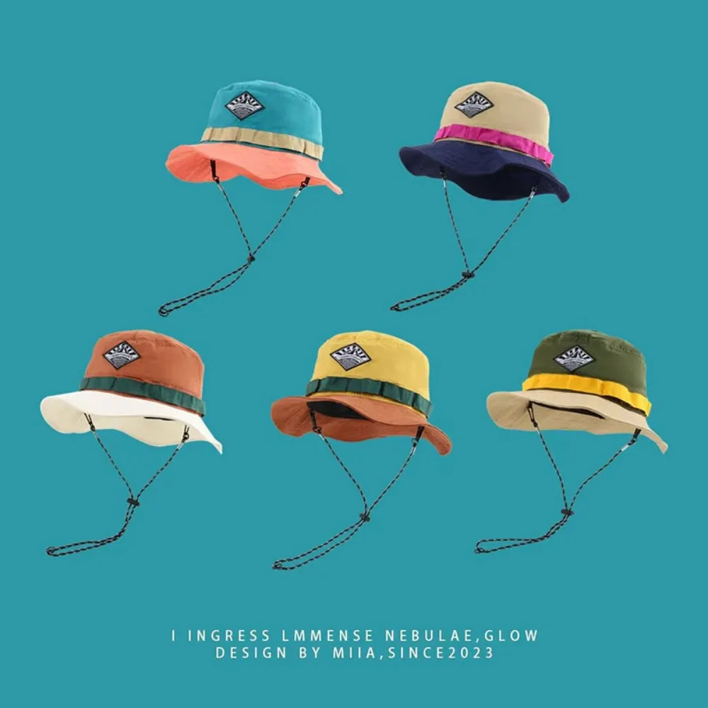 

Japanese Summer Sun Quick-drying Mountaineering Visor Hat Basin Hat Fisherman Hat Packable Hat