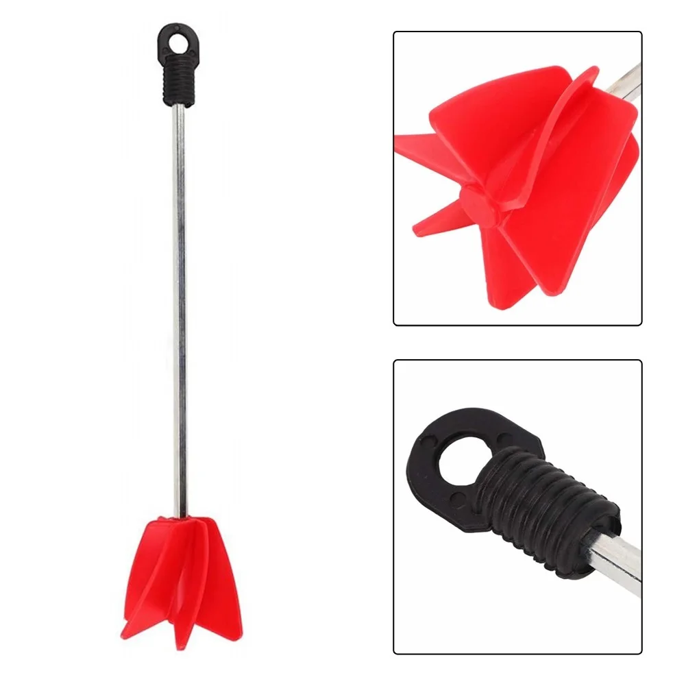 Stirring Rod Paint Mixer Bit Applicable Liquid Electric Drill Attachment Epoxy Resin High Efficiency Pigment Mixing Paddle 4 pieces epoxy mixer attachment abs paint stirring stick drill attachment with spiral tool mixing paddles for resin paint cement