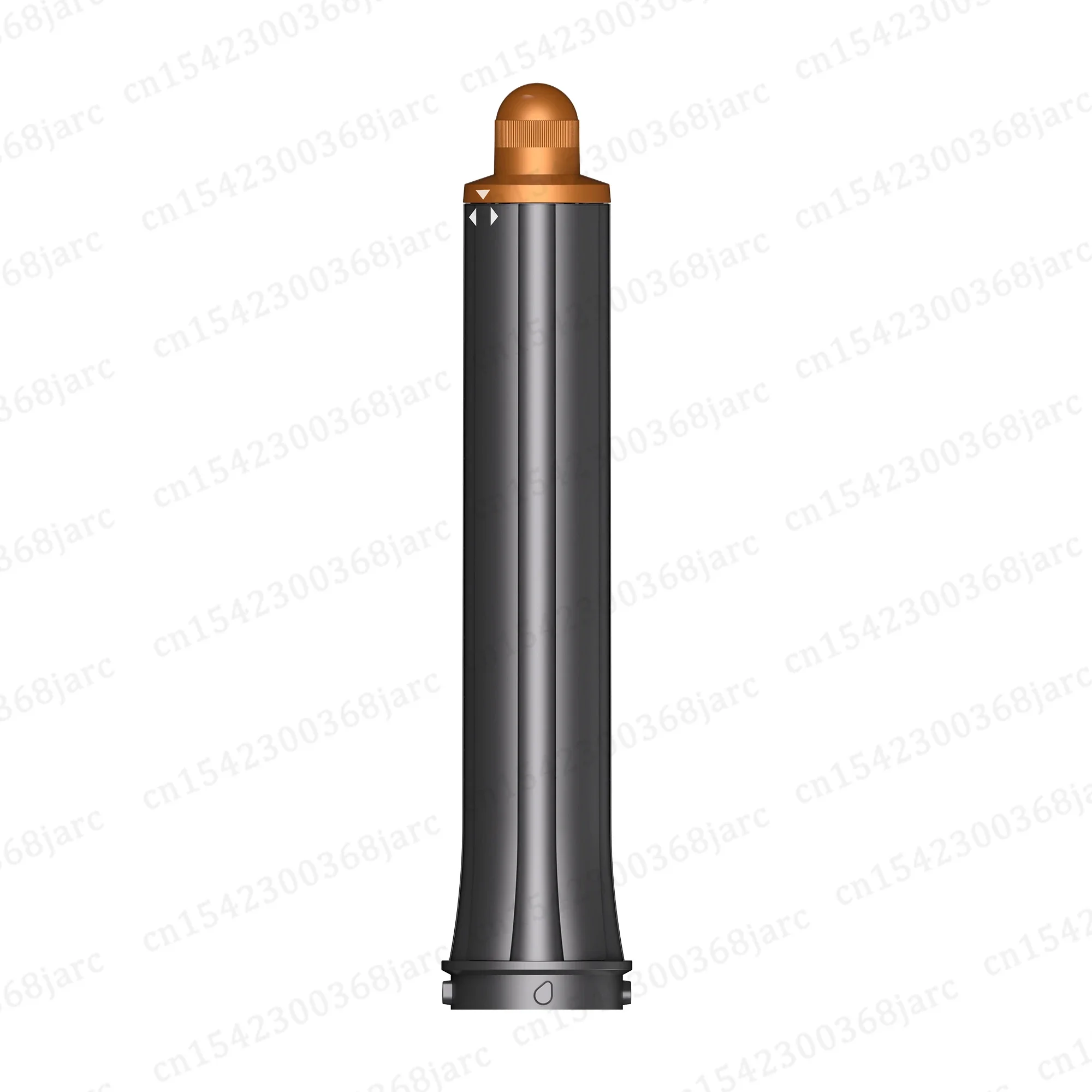 Versatile Hair Styling Nozzle with Multi-Function Curler and Smoothing Brush Attachment