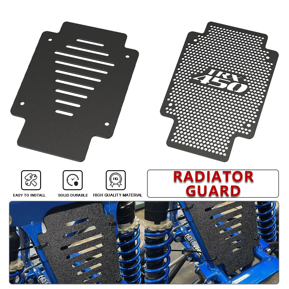 

Масляный радиатор для мотоцикла, защита для радиатора, решетка радиатора для Honda TRX450R 2004 2005 2006 2007 2008 TRX450ER 2006-2008