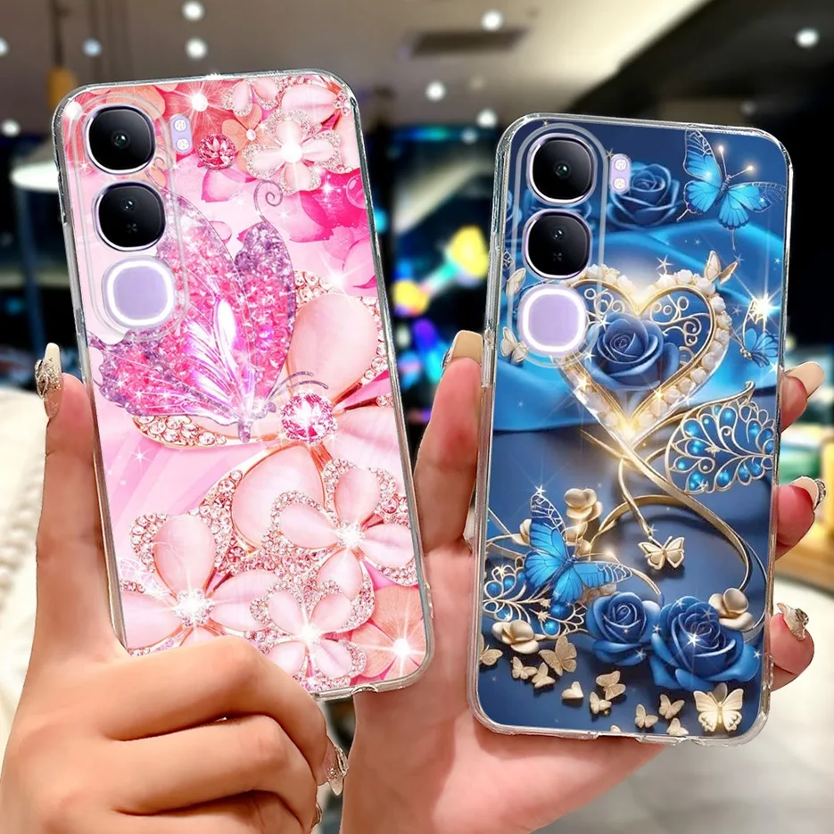 Beautiful Butterfly Painted Soft Slim Phone Case - Vibrant Design and Durable Protection
