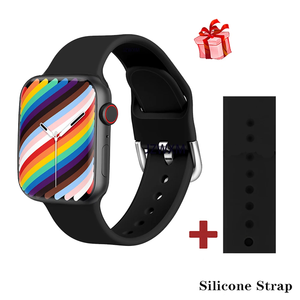 2022 IWO Series 7 Smart Watch W27 Bluetooth Call ECG Heart Rate Monitor Waterproof PK W26 W37 HW22 Smartwatch For Apple&Android 