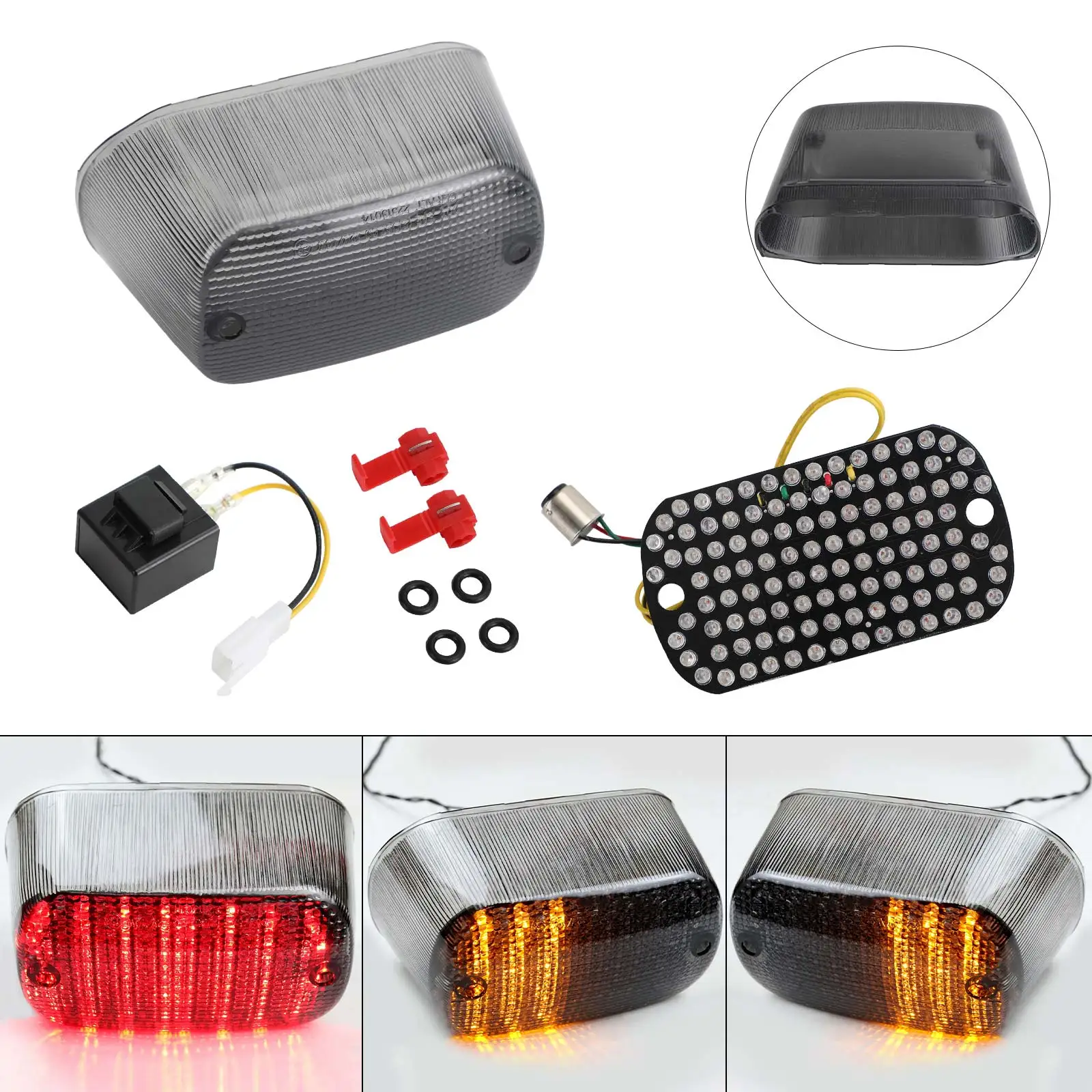 Artudatech светодиодный задний светильник для Suzuki Volusia 800 2001-2004 Intruder VL1500 Boulevard C50 C90 2002 2003