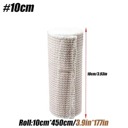 Premium Elastic Bandage Wrap - Self - Closing Compression for Waist, Thigh, Elbow, and Knee (10cm)