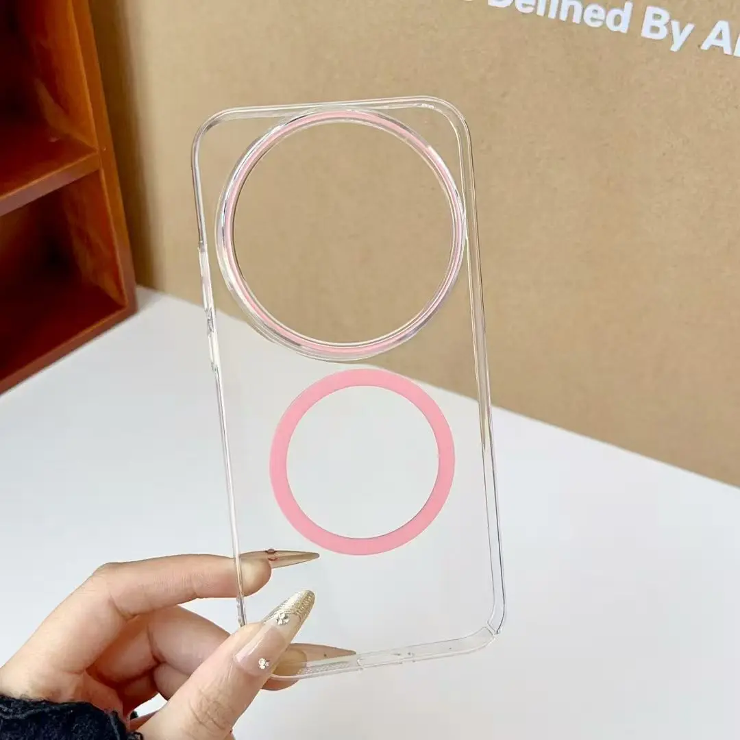 Ultra-Thin Minimalist Magnetic Transparent Anti-Drop Case