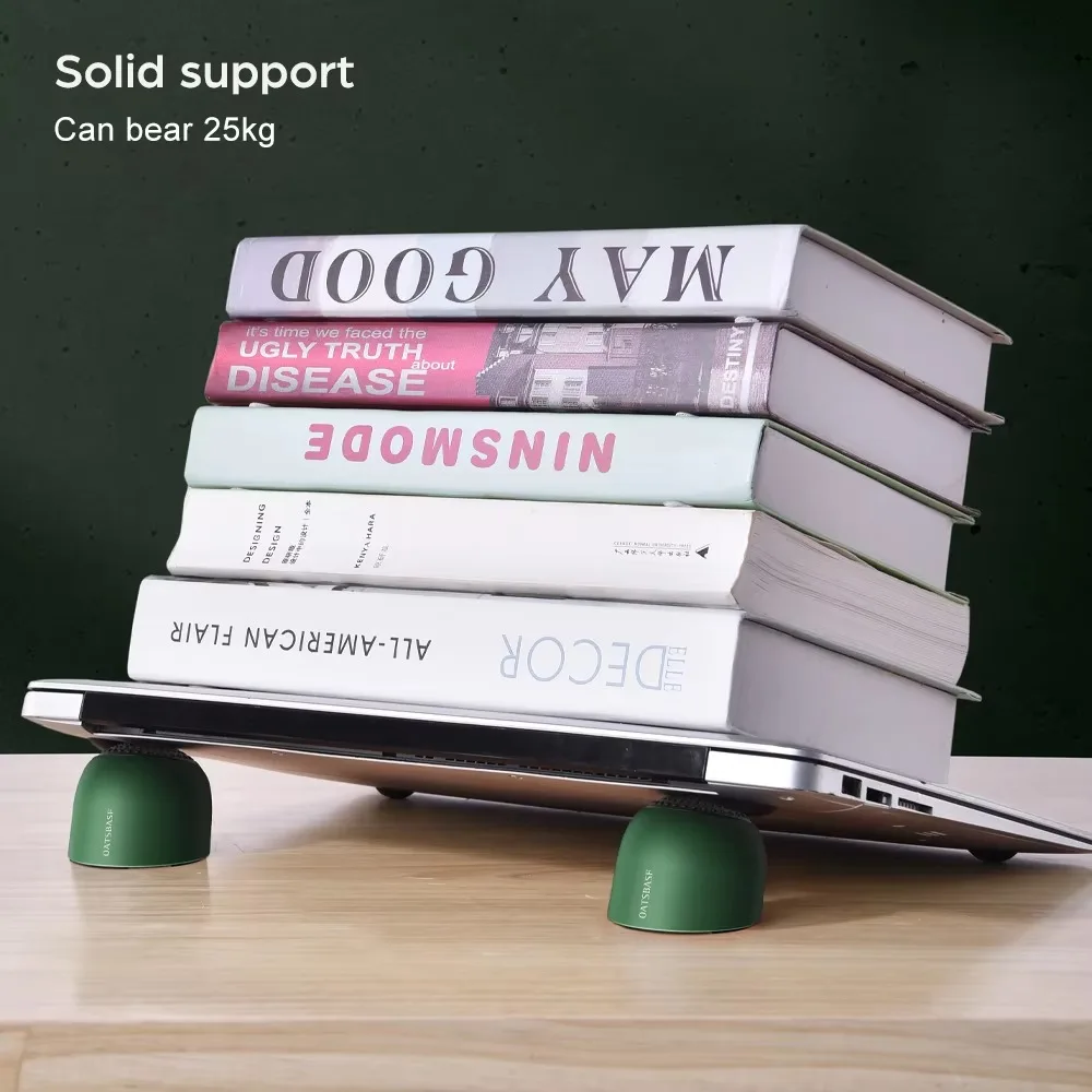 Eary Portable Laptop Stand Mini Mushroom Shape Cooler Holder Small Heat Dissipation Support Bracket for Macbook Air Pro Notebook