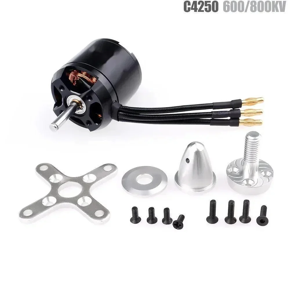 C4250 600KV 800KV External Rotor Motor Brushless Motor With Accessories Fixed Wing Drone Accessories Modified