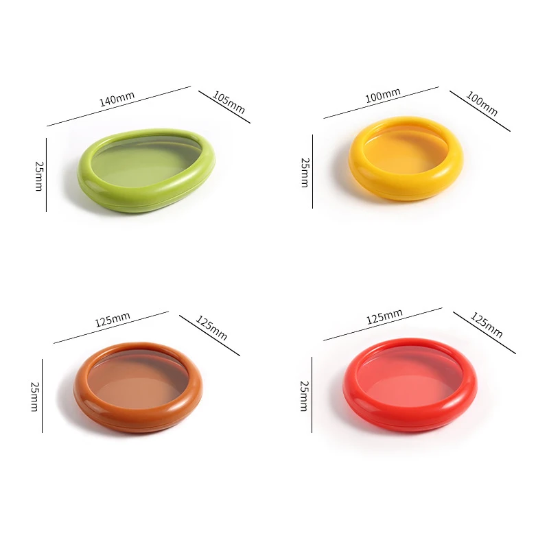 주방 보관 상자 과일 야채 용기 신선한 상자 아보카도 토마토 레몬 양파 신선 유지 Crisper Kitchen Gadgets