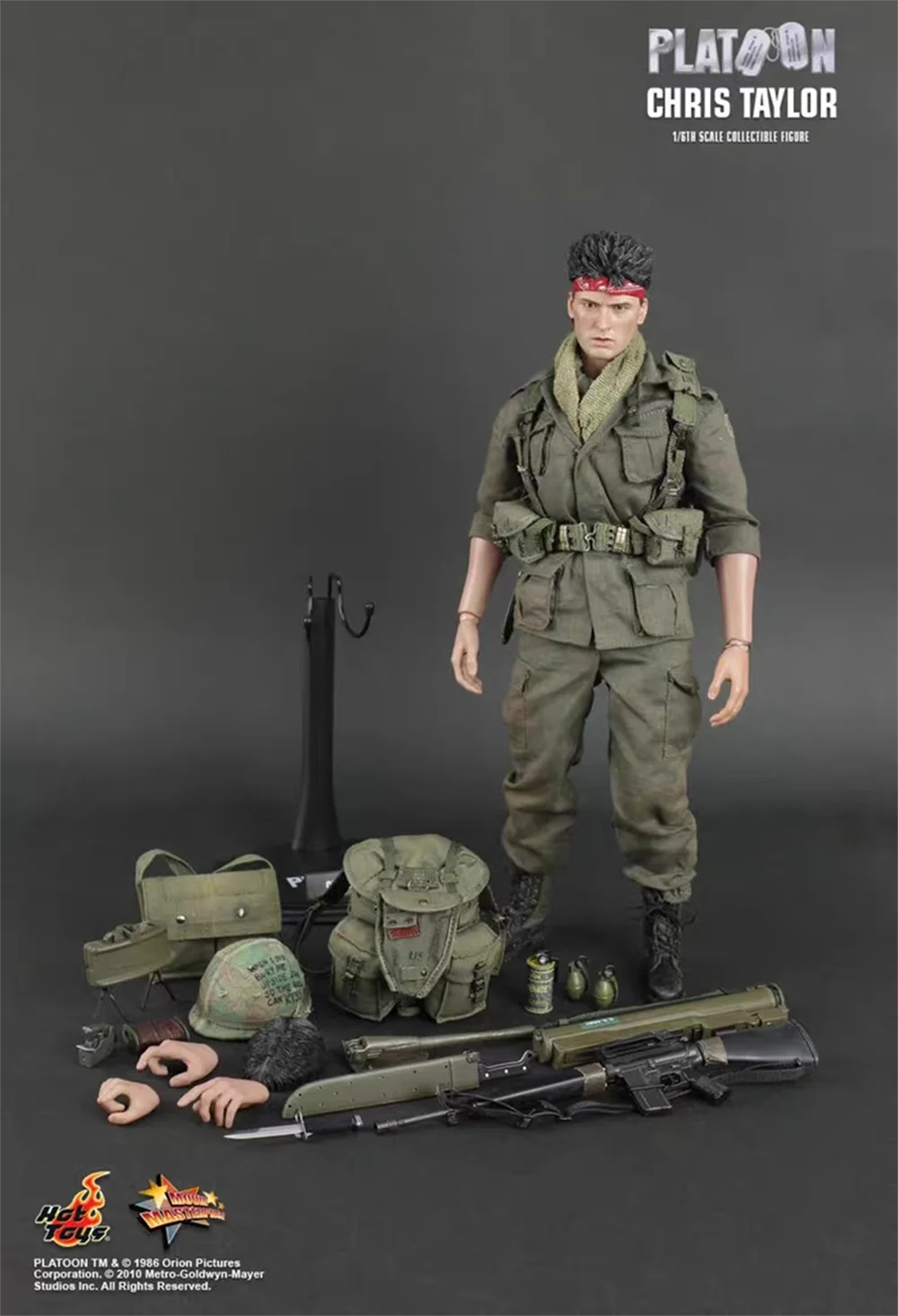 HotToys 1/6 MMS135 MMS141 Platoon Pvt. Chris Taylor /Tom